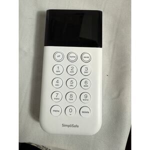 SimpliSafe Security Keypad Remote ONLY Wireless White Gen 3 ~ SSKP3h